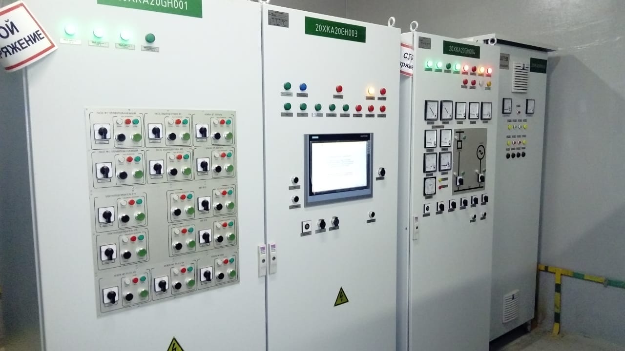 Шкаф управления дизель генератором