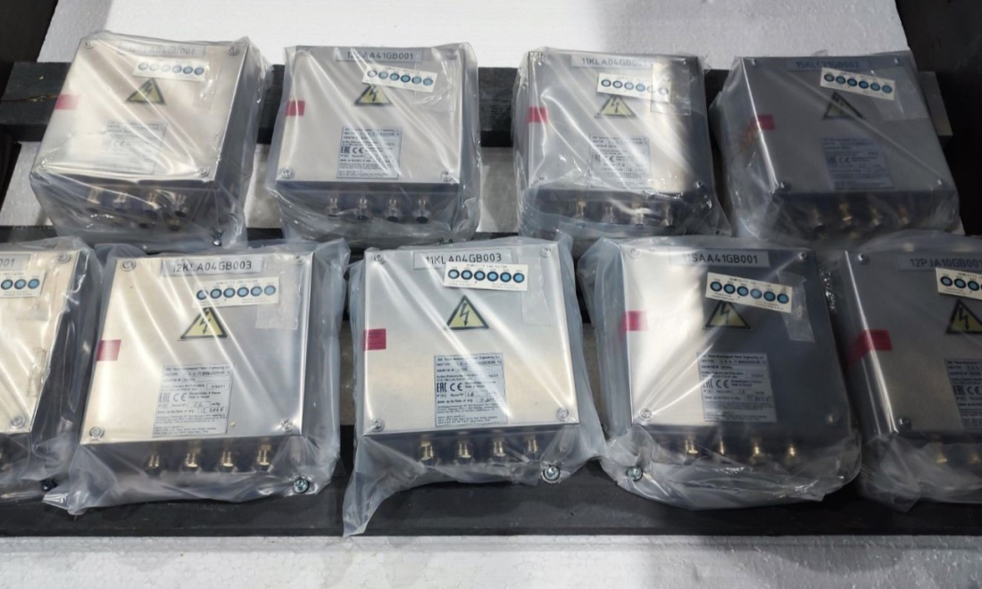 Клеммные коробки для энергоблока №1 АЭС «Аккую»